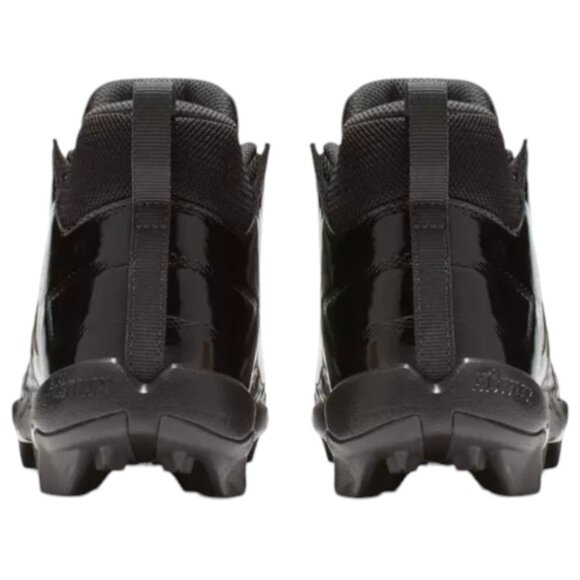 Nike Alpha Menace Shark 2 BV0146-001 Black Football Cleats Men\'s 9‎ Wide NWOT main image 4